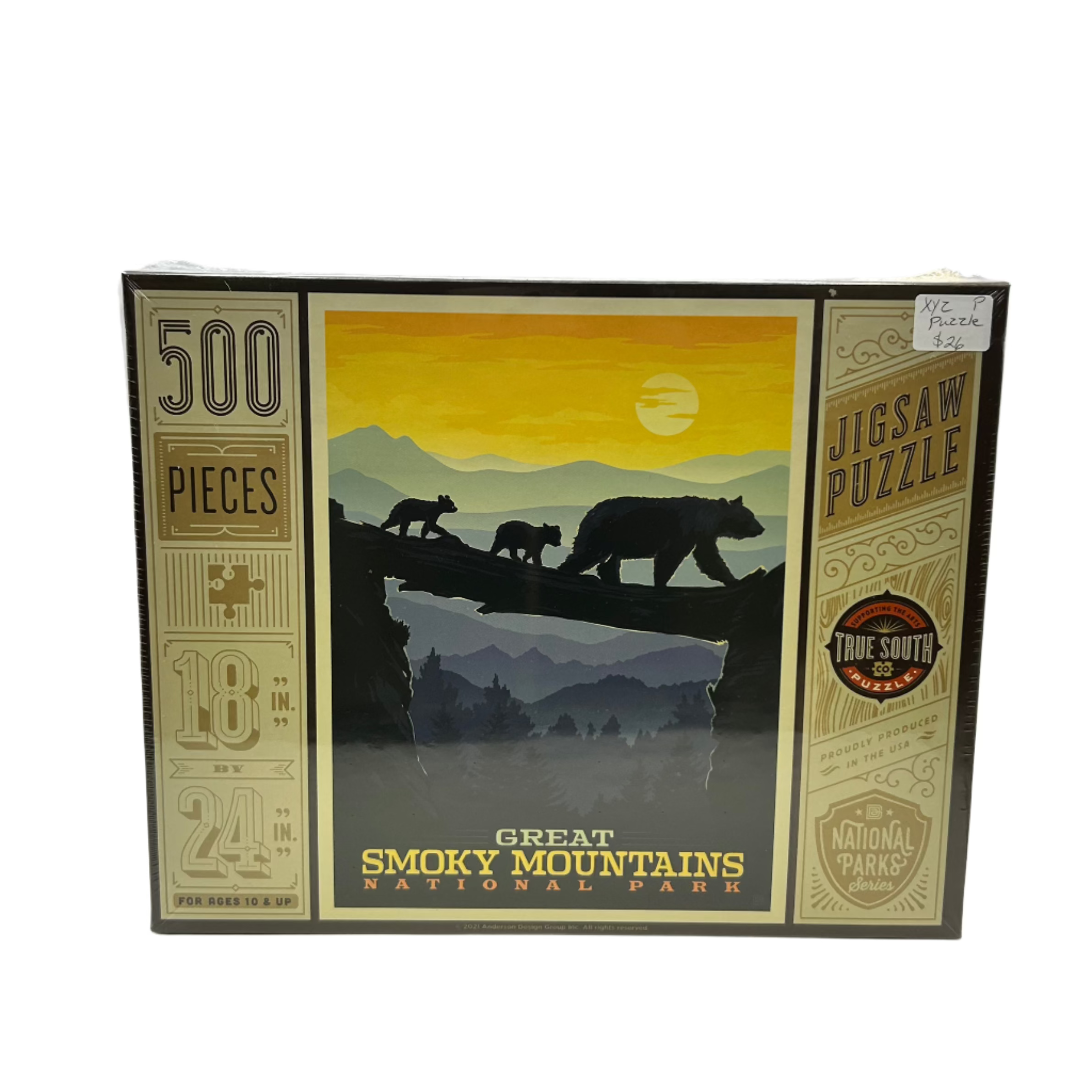 Great Smoky Mountains Bear Puzzle